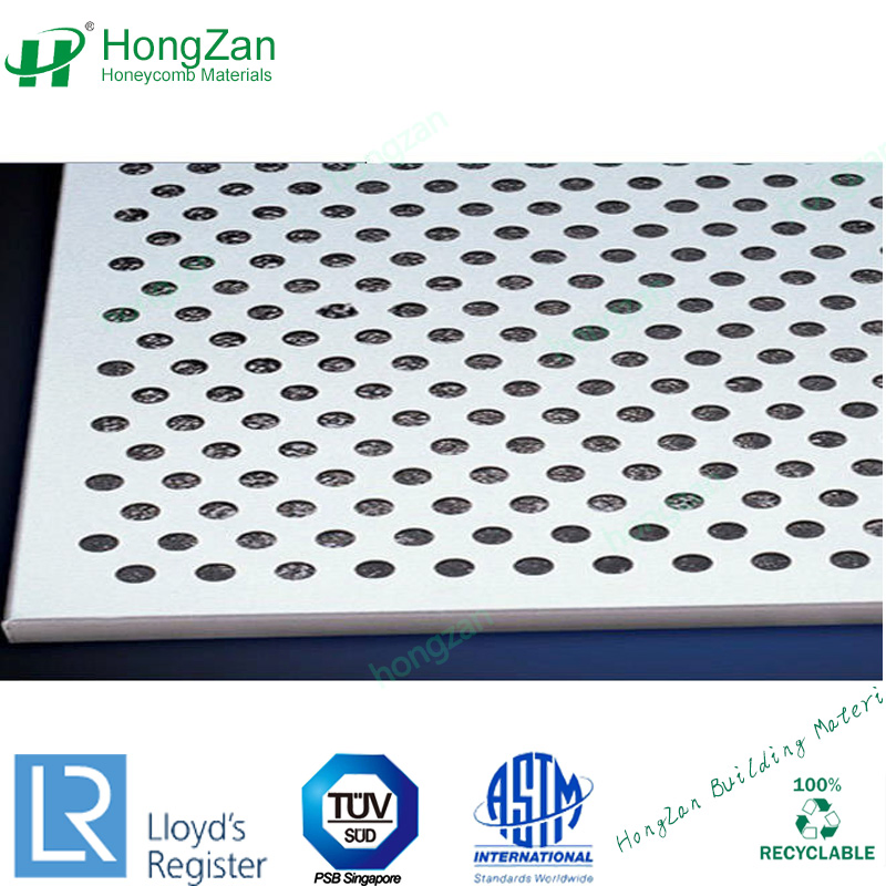 Sound Insulation Materials Aluminum Ceiling Honeycomb Panel