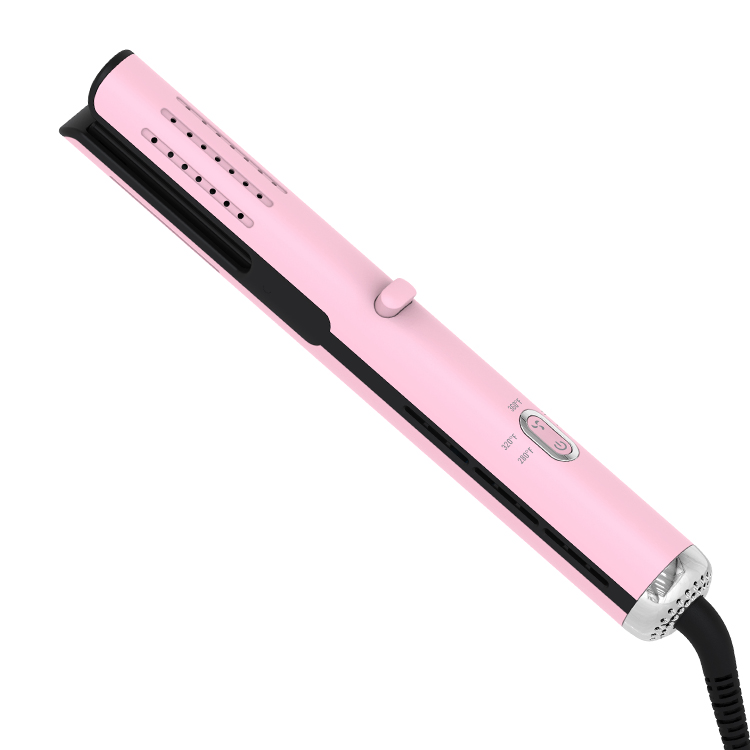 Bidisco Cool Air Hair Styling Tools 2 in 1 Straightener and Curler Electric Hair Iron
