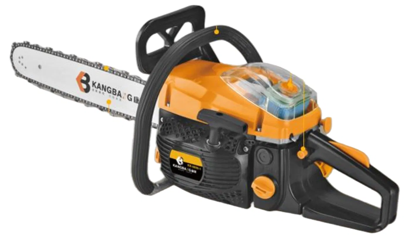 Kb-5820-1 Chainsaw 2400W Strong Power 54.6cc High Power 20-Inch Gas Chainsaw