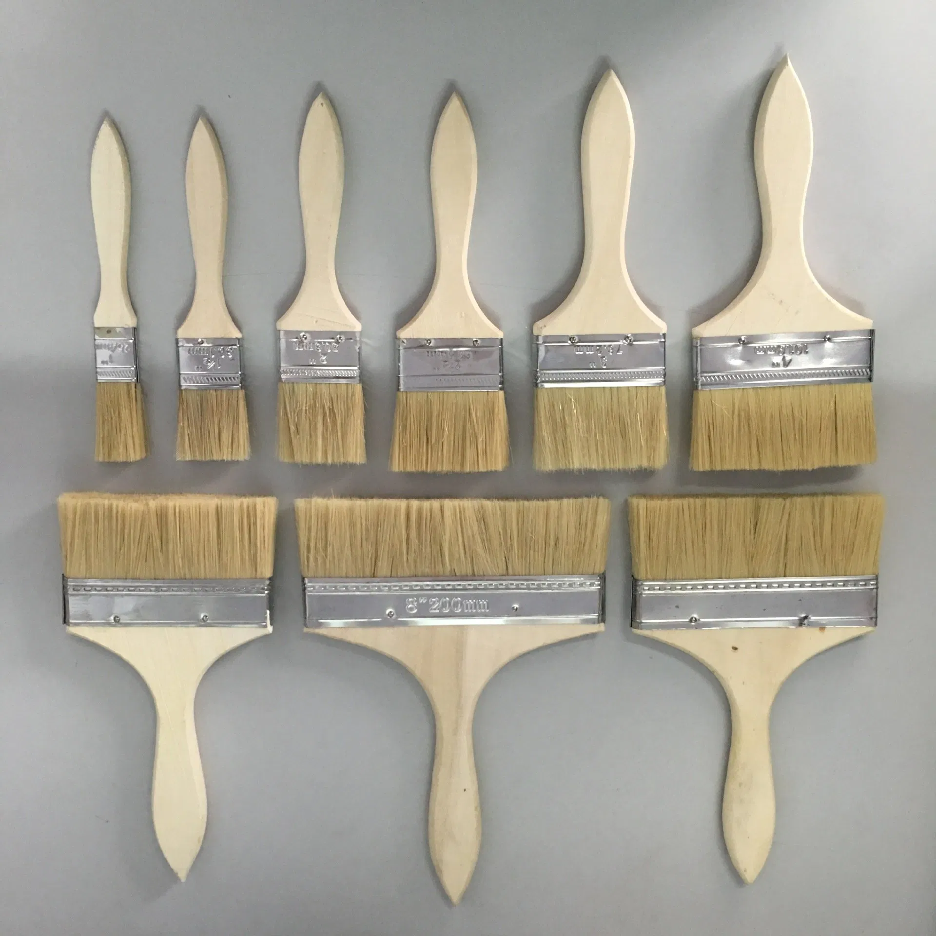 Folk Painting Brush of Any Kind of Size with Wooden Handle