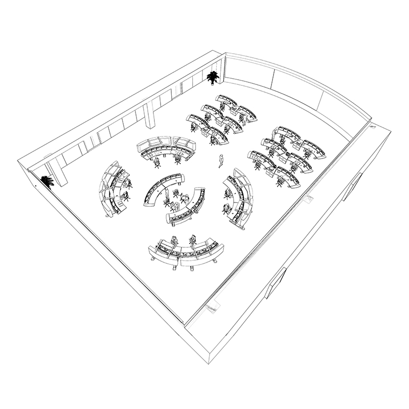 Мебель для конференц-зала офисная комплект