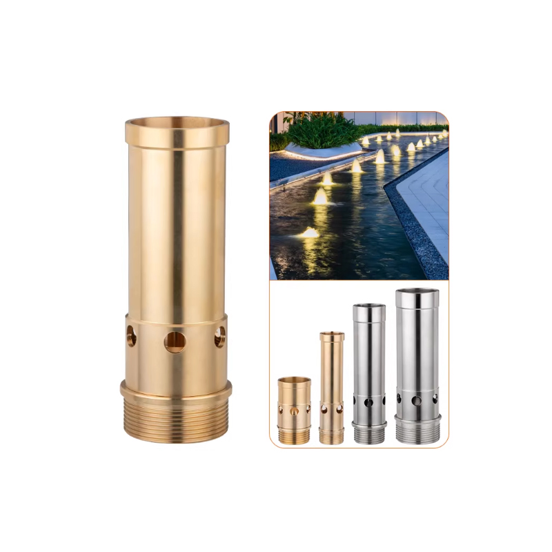 All-Copper Spring Fountain Nozzle with Durable Stainless Steel Construction