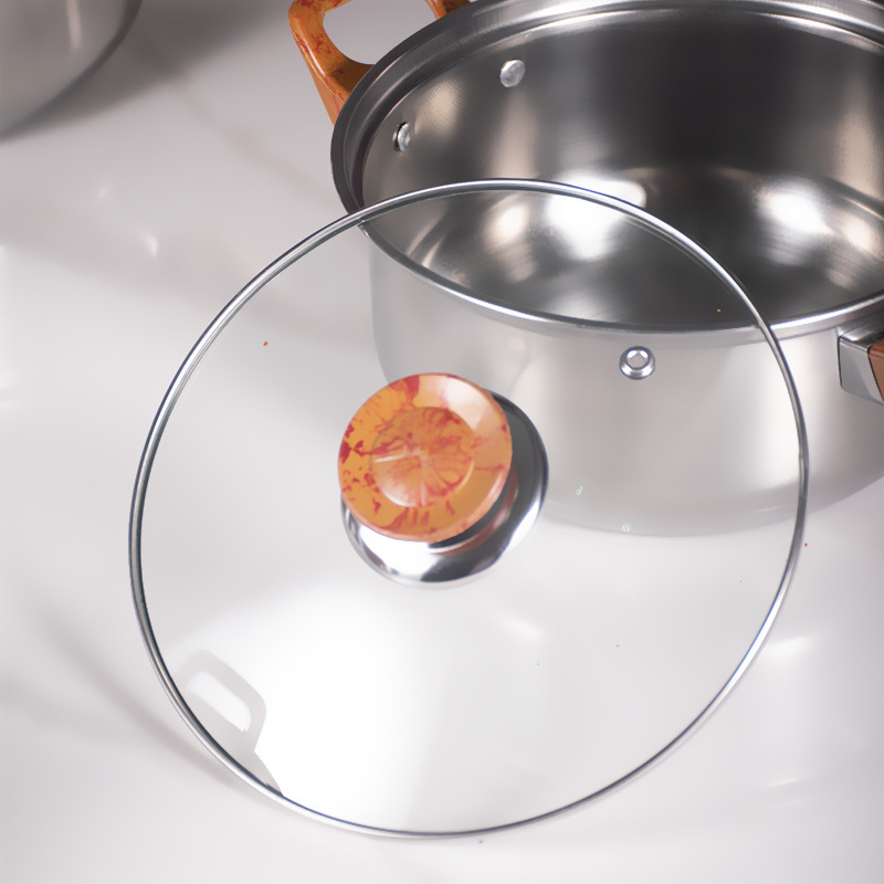 Wholesale Stainless Steel Cookware Manufacturer Custom Cooking Utensil Set Cookware Pots and Pans Set