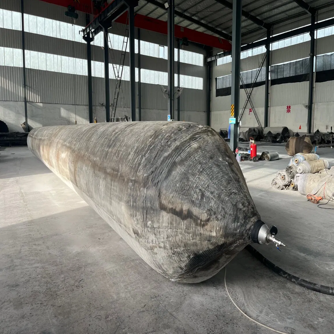 Сертифицированный ISO 14409 пневмобаллон для спуска судов