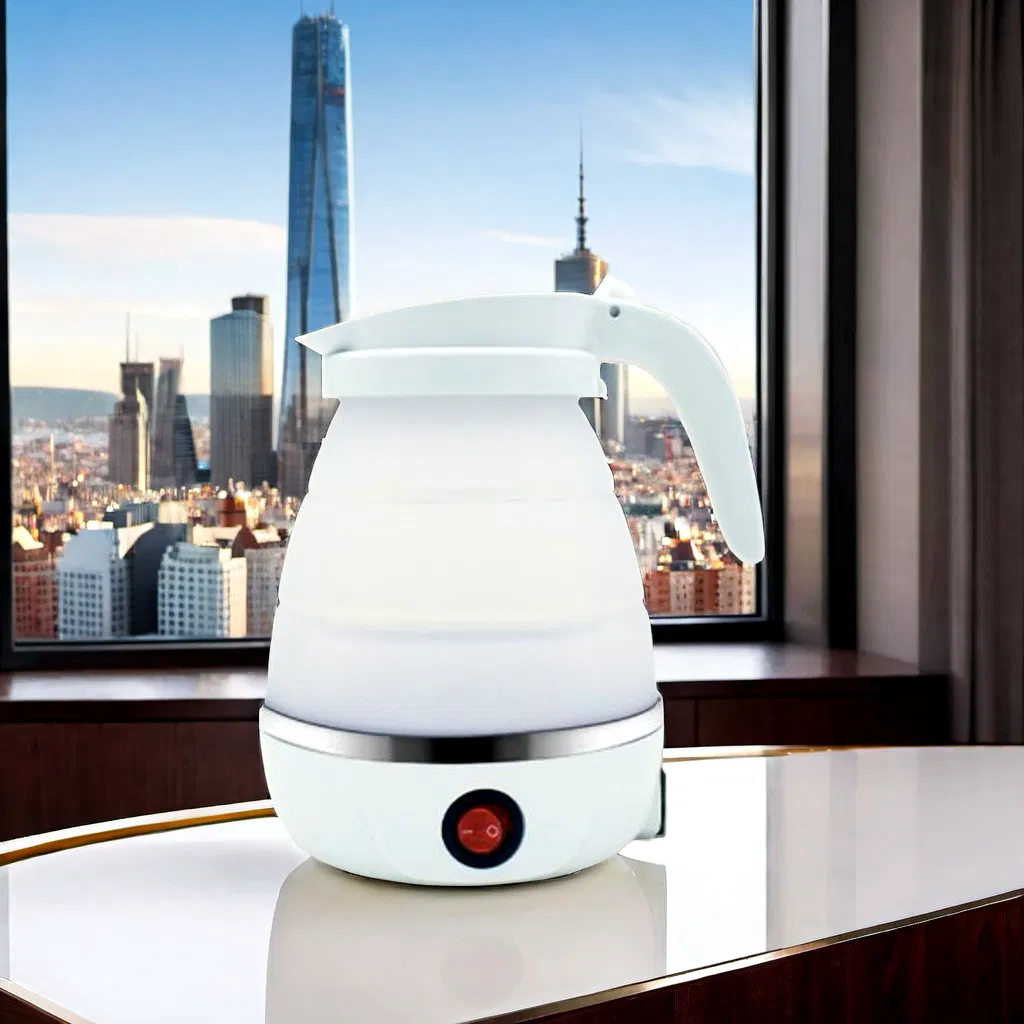 Lightweight Travel Kettle Large Capacity Silicone Kettle for Easy Carry