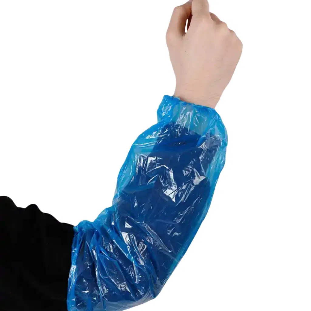 Hot Sale Over Sleeves Disposable Plastic 18" Arm Sleeves Cover PE Disposable Covers