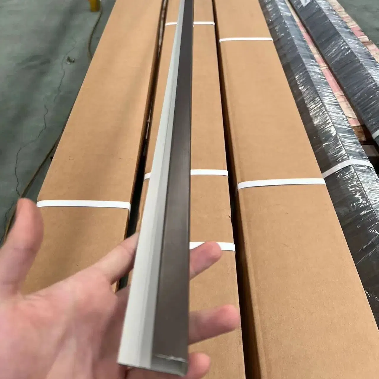 Performance 3/8"X12feet Size Aluminum J Channel Roof Soffit J Trim/J Channel
