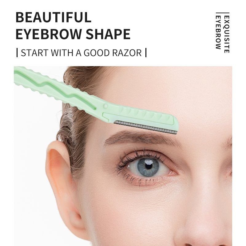 2025 Eco Eyebrow Trimmer - Natural Wheat Straw Design