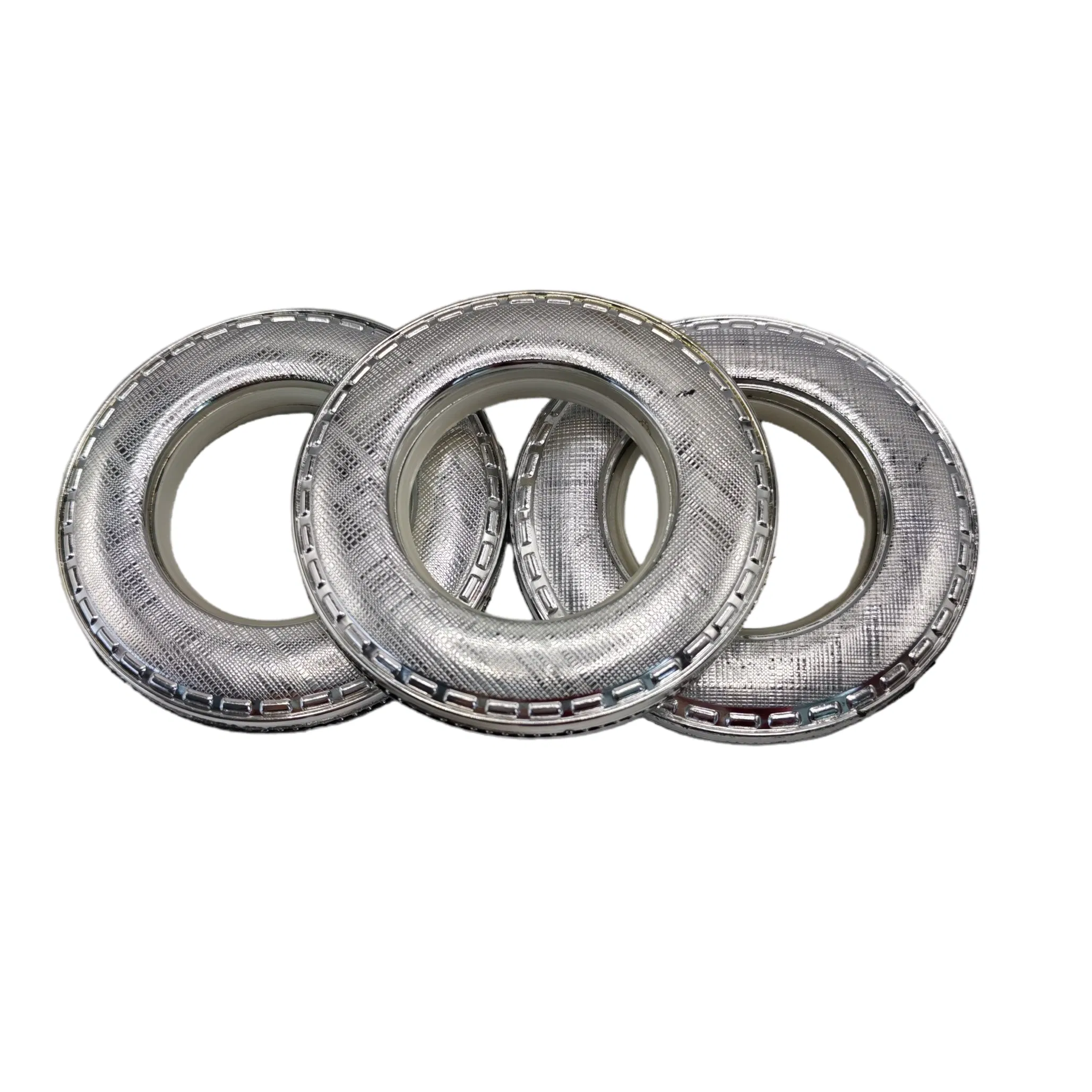 Roman Curtain Eyelet Rings Strong Plastic Hanger for Drapes