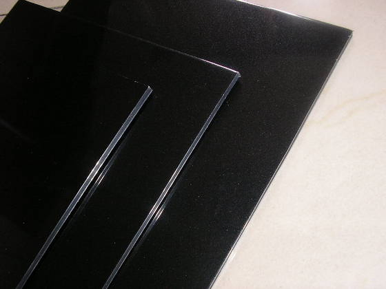 Building Materials 3mm 4mm Aluminium Composite Panel for Facade Black ACP Bond Cladding Sheet for Exterior Wall