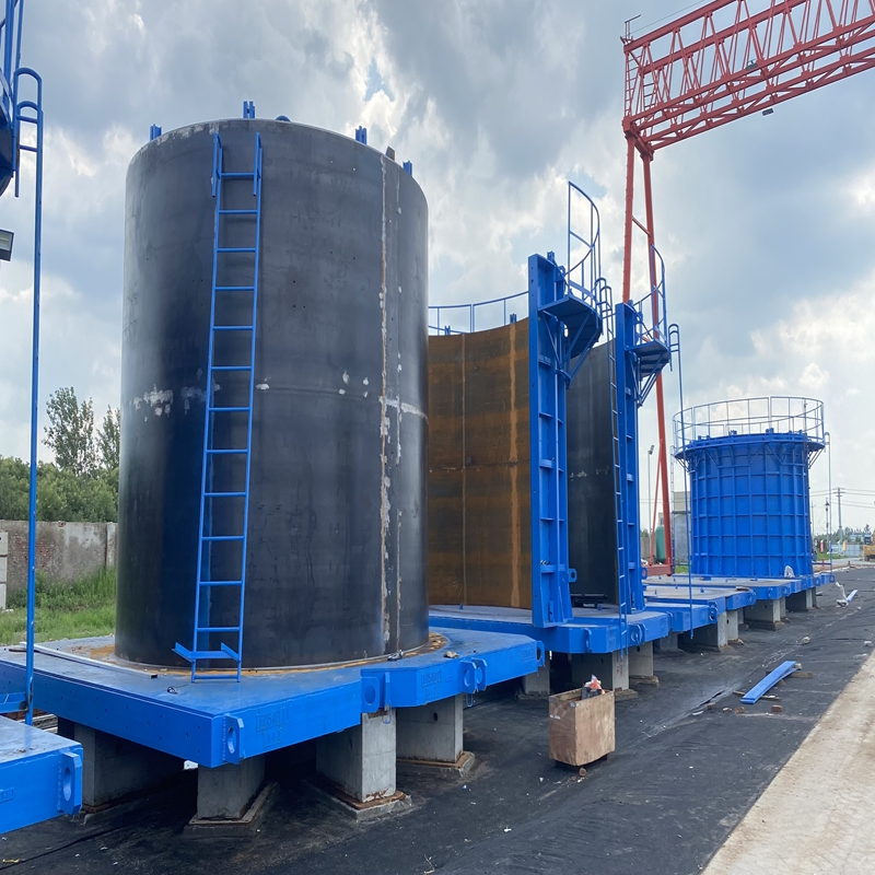 Hot-Selling Wind Power Series Prefabricated Tower Steel Structure Mold Concrete Components at Haitian Factory in Shandong China