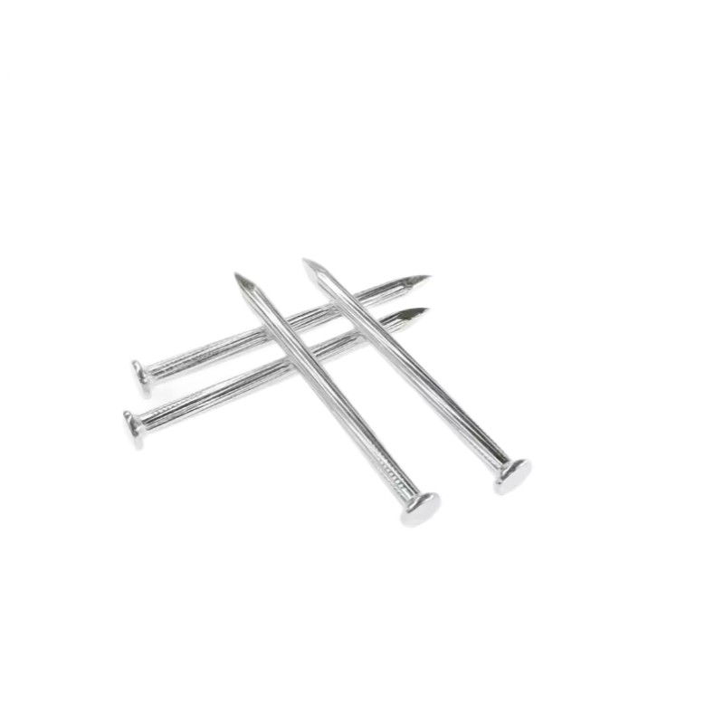 Stainless Steel Polished Steel Construction Spiral Wire Spike Twisted Shank Concrete Nails