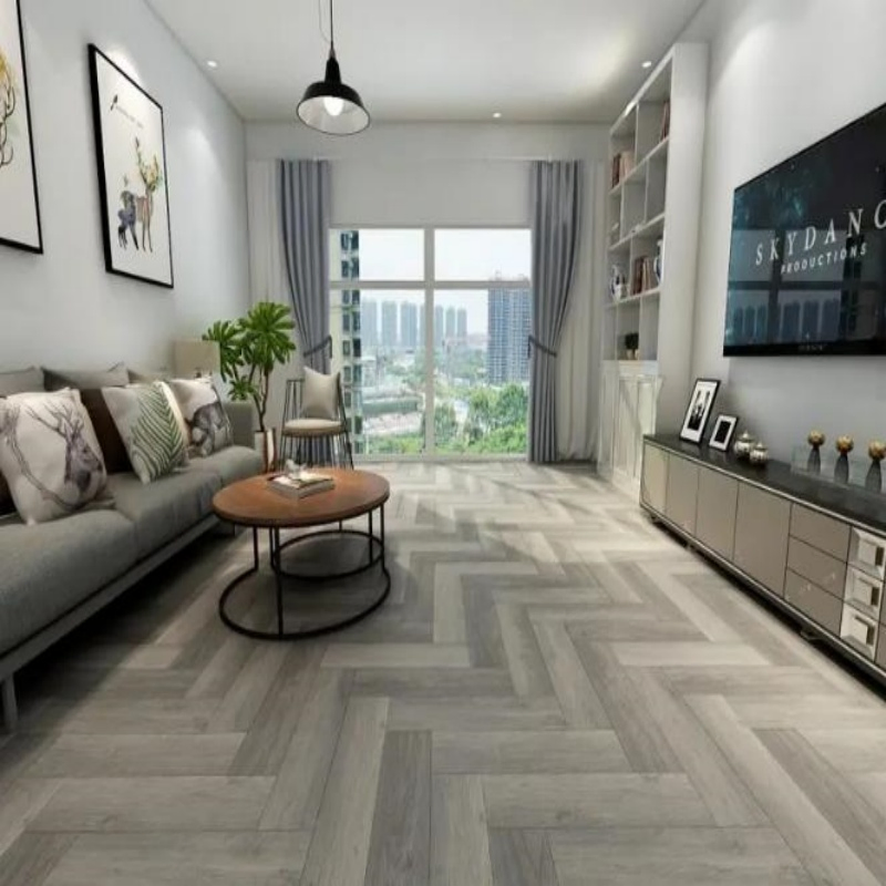 Factory Ceramic Building Material Tile Hardwood Spc Vinyl Plastic Laminate Bamboo Rubber Indoor Wood PVC Event Indoor Wood Herringbone Flooring