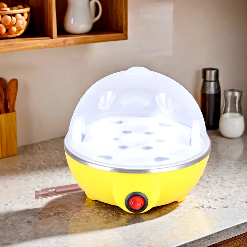 Busy Lifestyle Egg Maker: Smart Cooker with Steamer Function