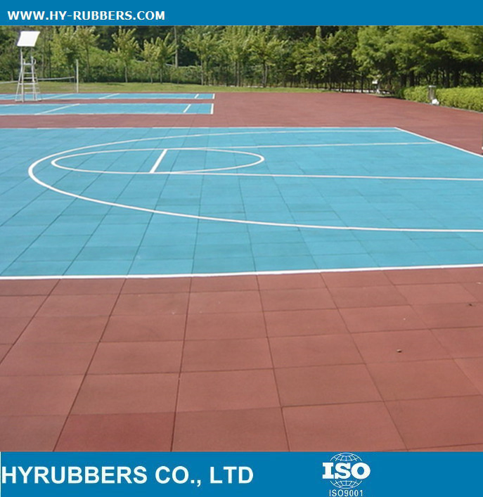 Спортивный резиновый мат для пола