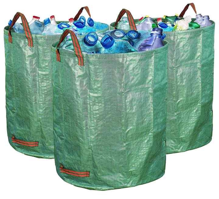 Garden Bags Perfect for Lawn, Garden, Leaf, Yard Waste, Storage and Pool Accessories with Reinforced Bottom