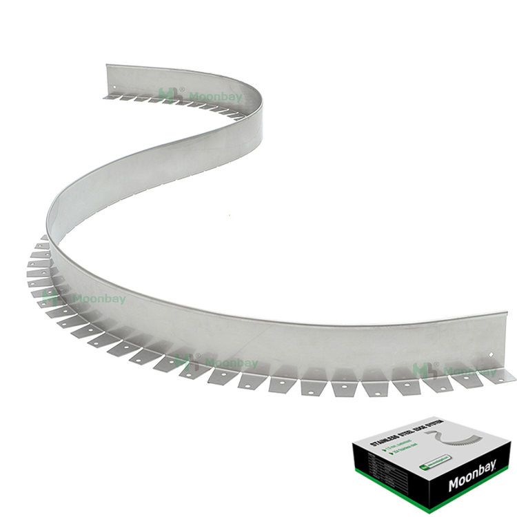 No-Dig Landscape Edge Kit Quality Landscape Edging Stainless Steel Garden Border