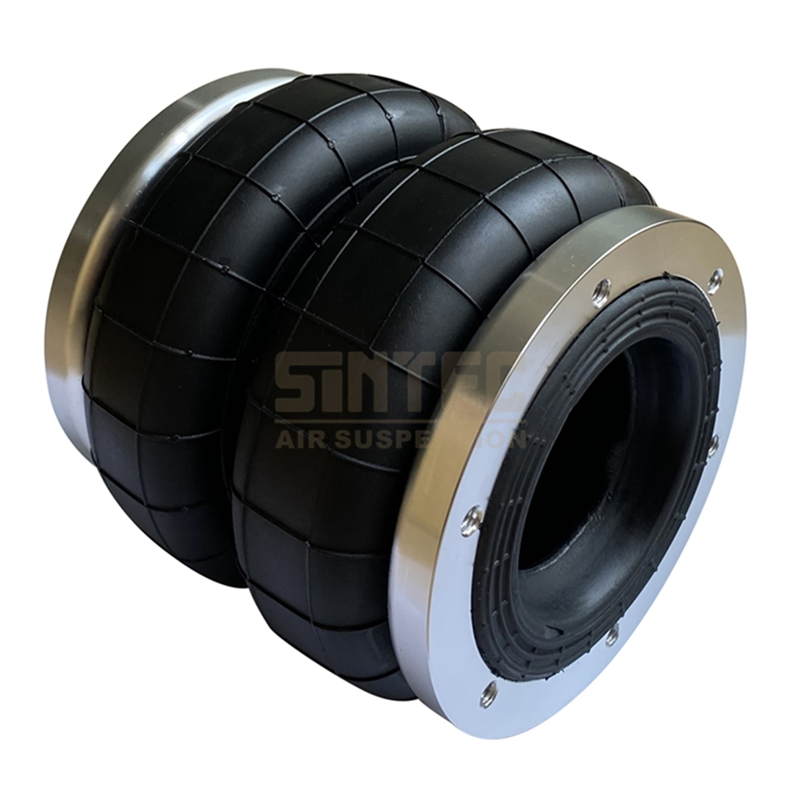 Premium Air Ride Suspension Bellows with Universal Flange