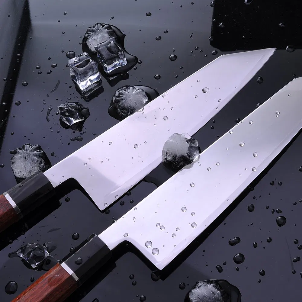 Super Sharp Long Lasting Hap40 Sushi Knives with Natural Rose Wood Handle Saya
