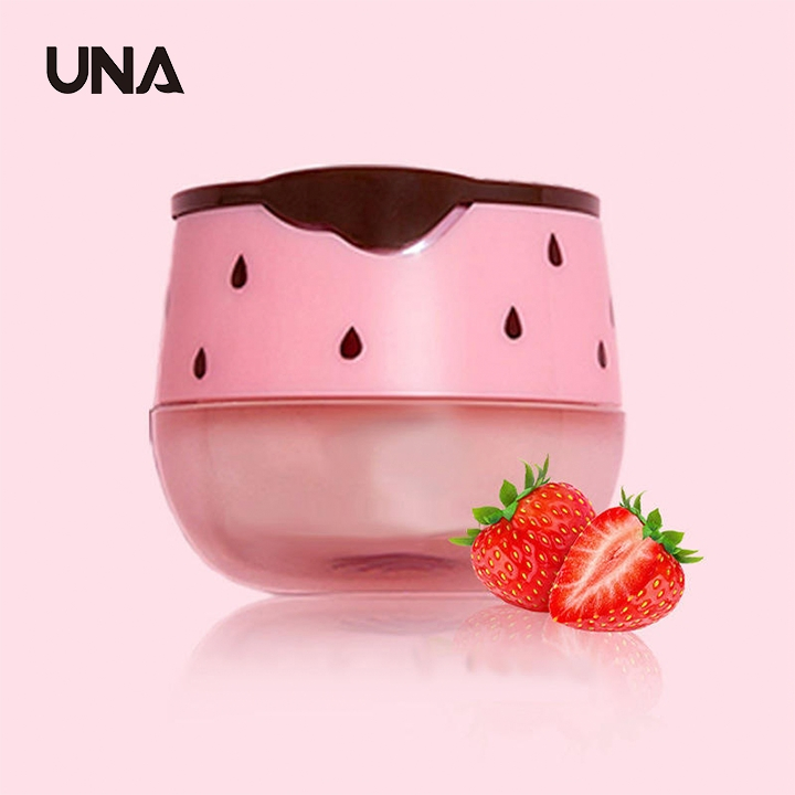 Wholesale Private Label Nourish Fruit Flavors Honey Lip Balm Strawberry Overnight Moisturizing Sleeping Lip Balm Mask for Lips