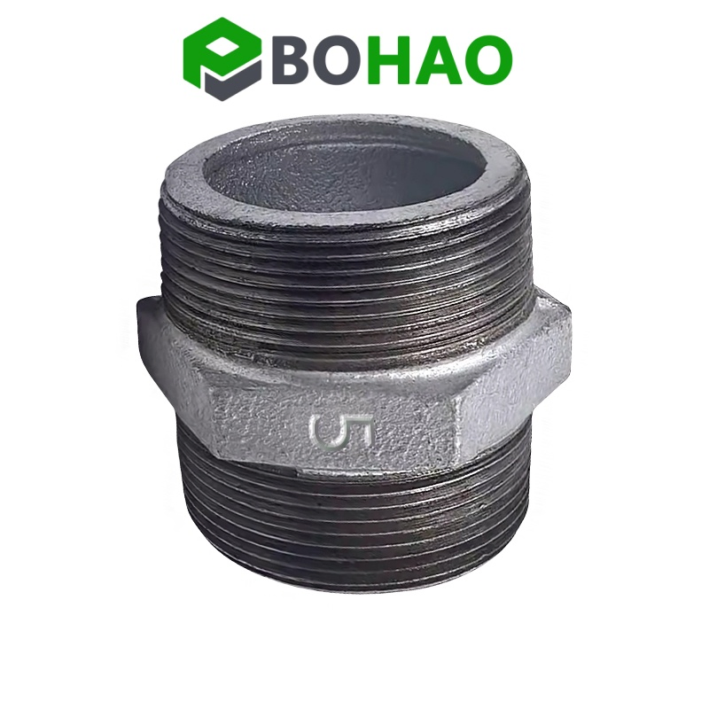 Hot Sales Malleable Cast Iron Pipe Fittings 4'' Nipple
