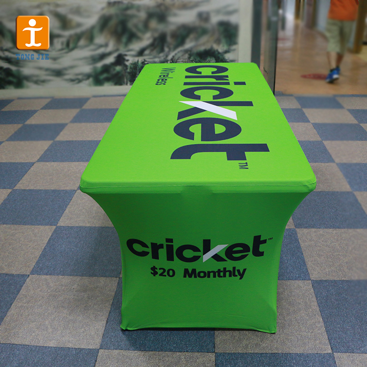 4/6/8FT Customised Event Printing Tradeshow Fitted Table Cloth