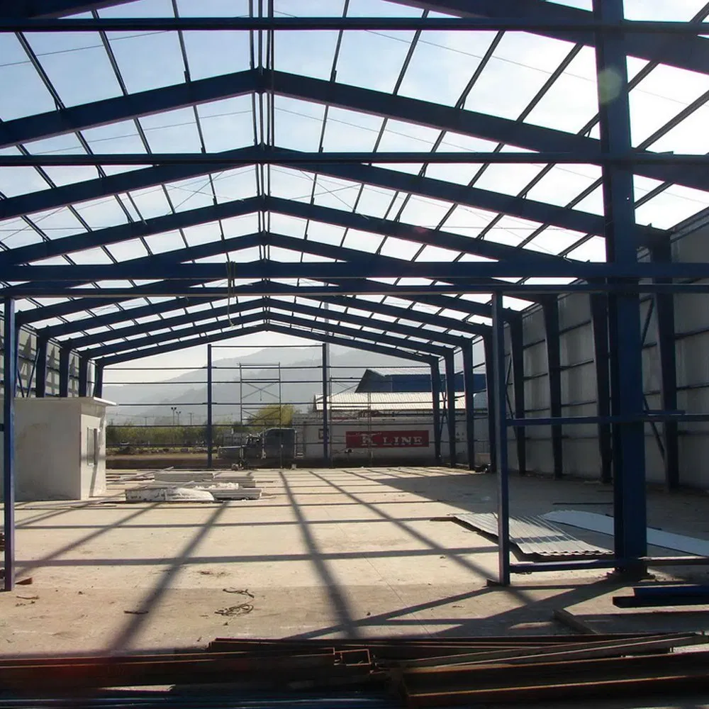 Metal Frame and Roof Sheet with Steel Structure for Workshop Building