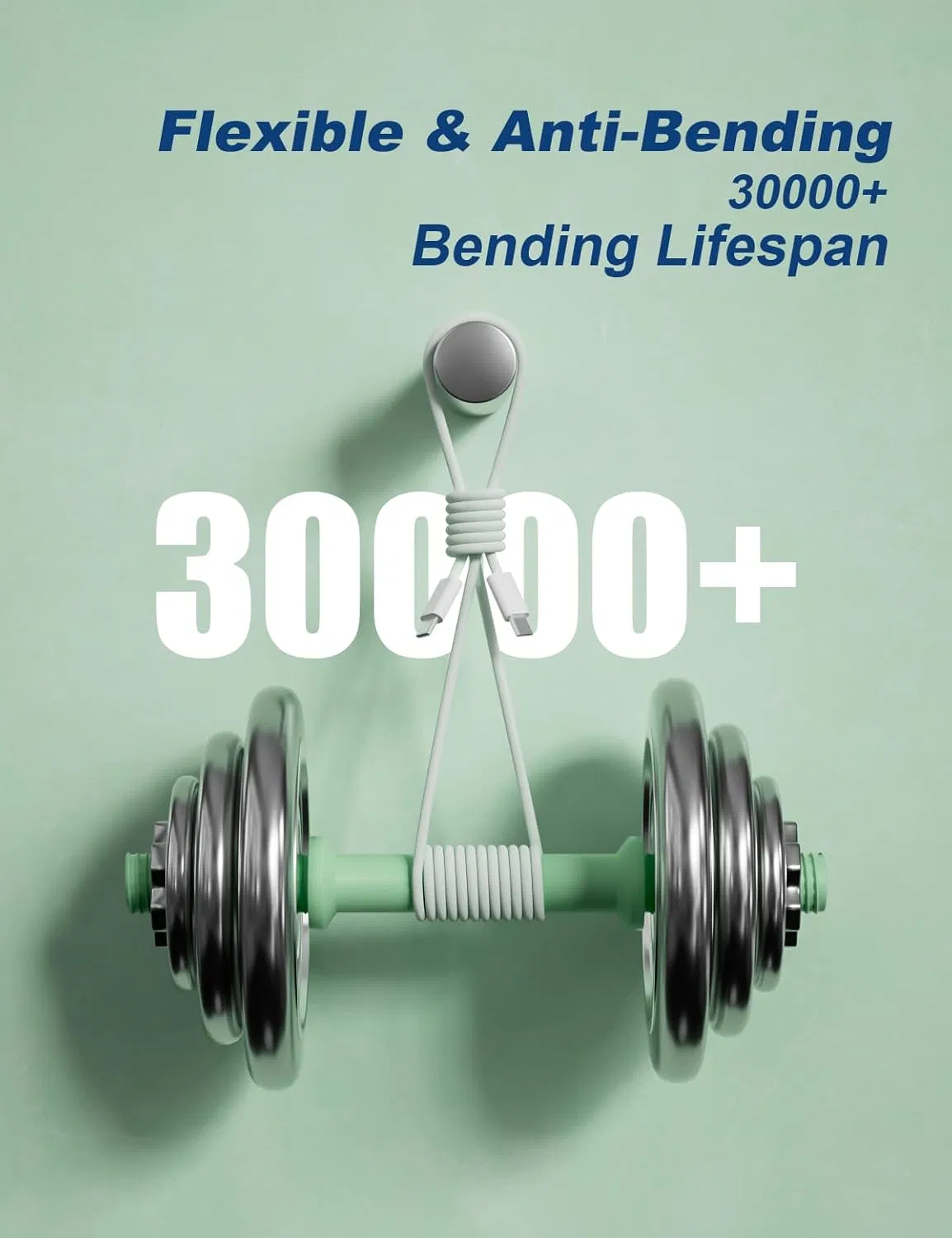 USB-C кабель для авто 60W, 6FT, быстрая зарядка