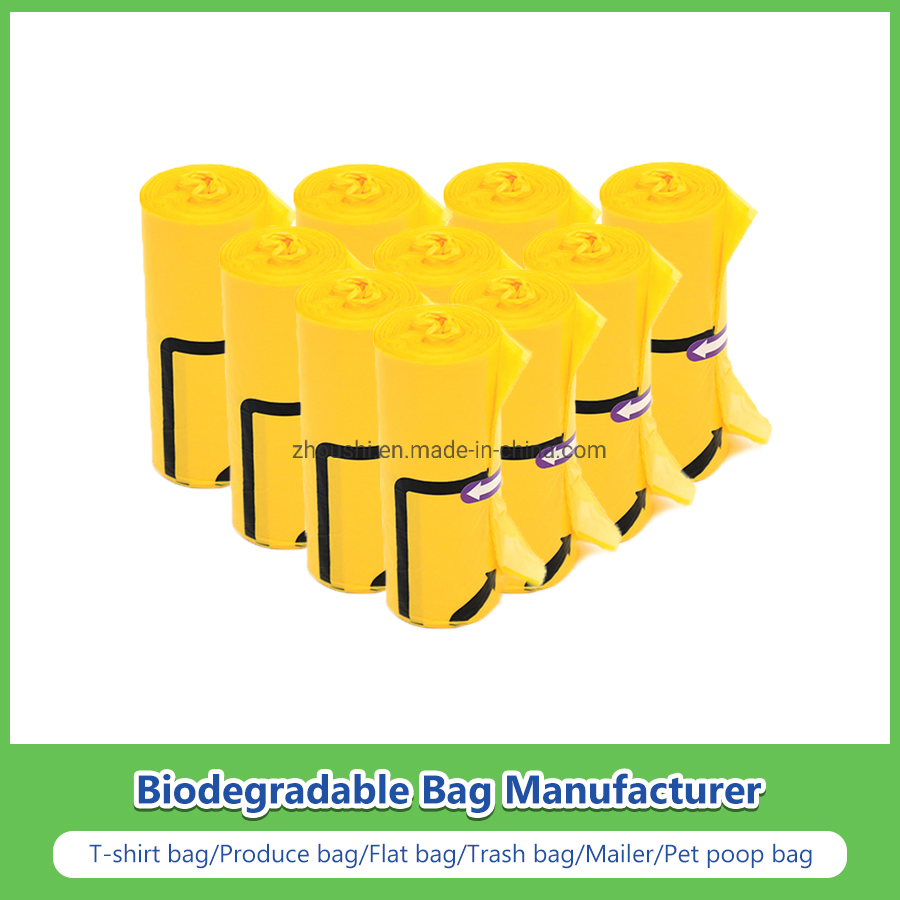 Биоразлагаемые пакеты PLA+PBAT из кукурузного крахмала