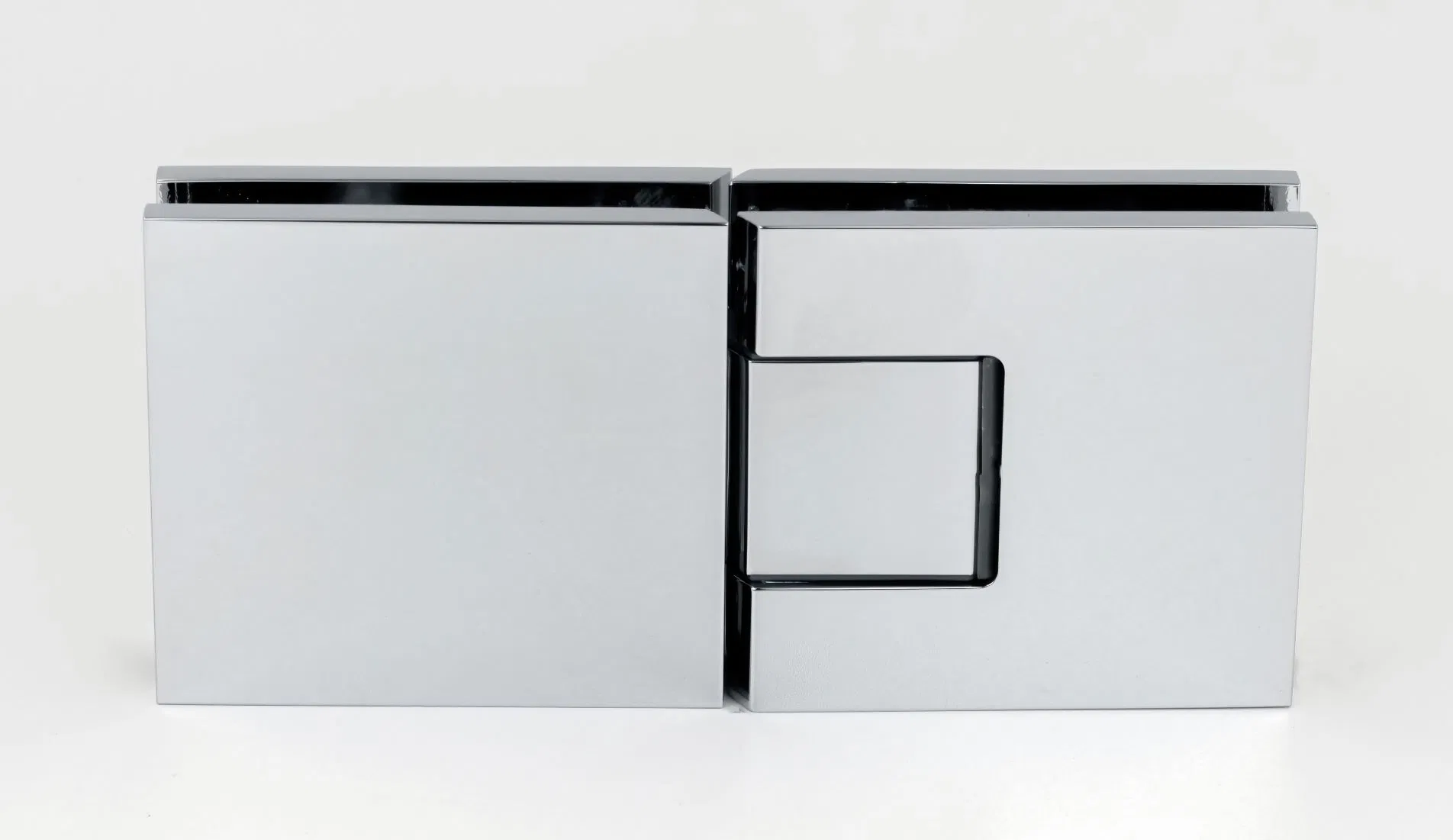 Brass Forged Bathroom Hinged Glass-to-Glass 90 Shower Room Fittings