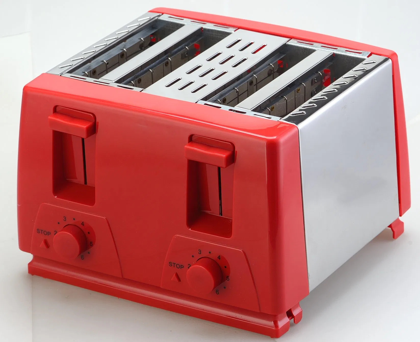 650W Stainless Steel Body 2 Slice Toaster