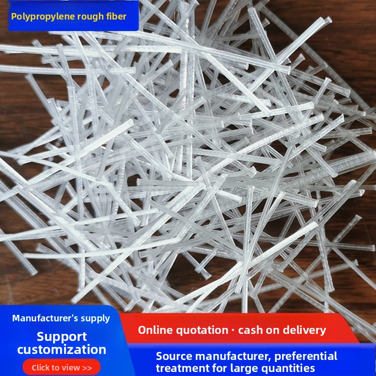 PP Macro Fiber Synthetic Fiber for Concrete Reinforcement and Cement Board