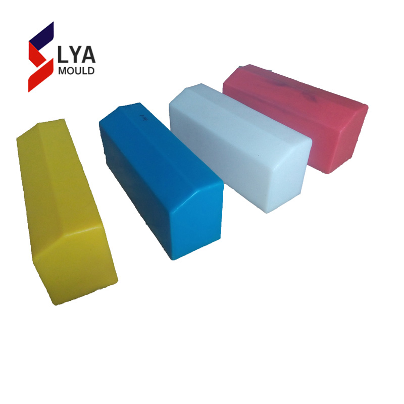 Garden PE Colorful Plastic LED Light Curbstone Light