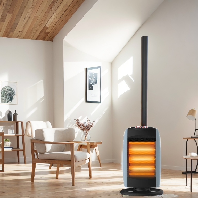 Reliable Warmth 800W Halogen Tube Home Electric Heater
