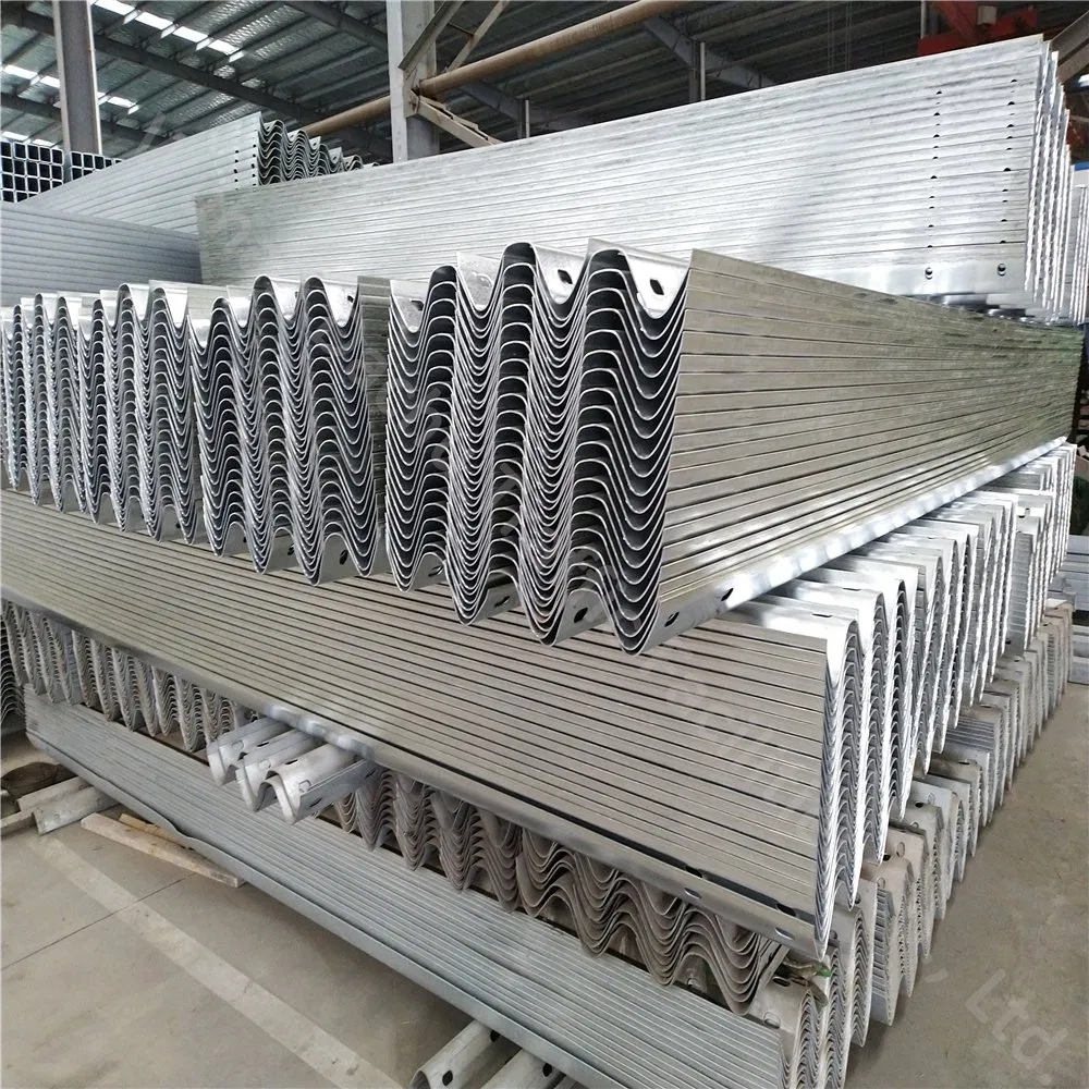 Hot DIP Galvanized W Beam Highway Guardrail Customized Steel Traffic Crash Barrier for Road Safety