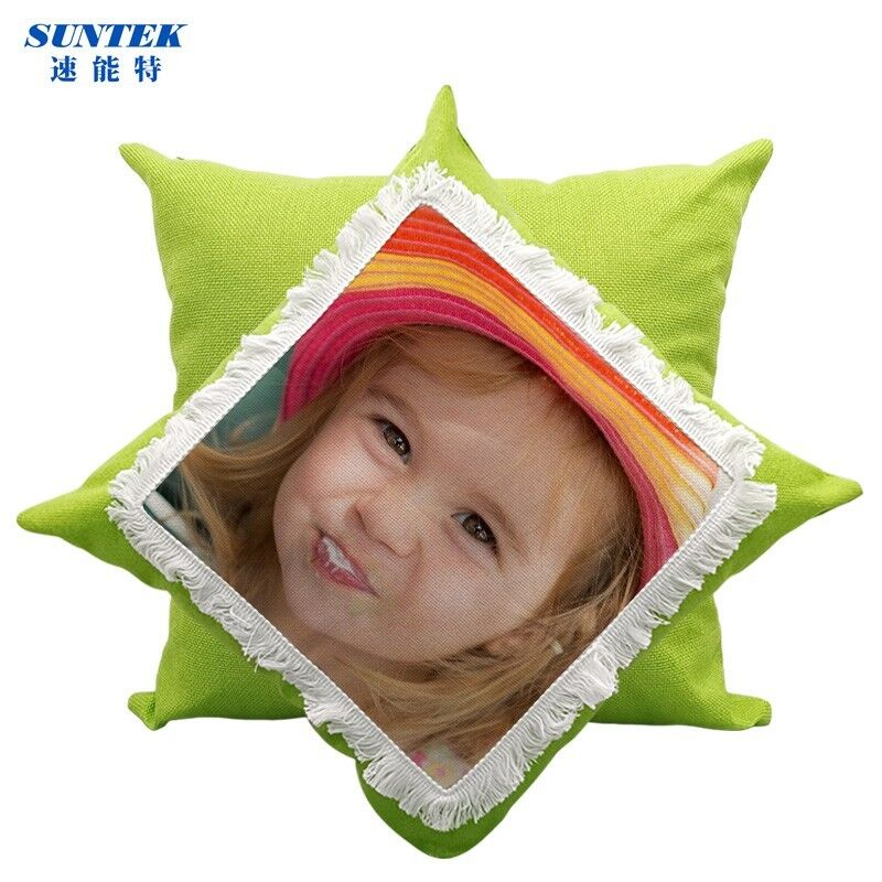 Custom Nordic 41cm Square Cotton and Linen Colorful Back Cushion Sofa Pillow Cover Pillowcase for Home Living Room Decorative