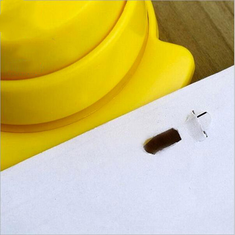 Portable Mini Stapleless Needleless Stapler for Paper Document Binding Office Use Wbb15601