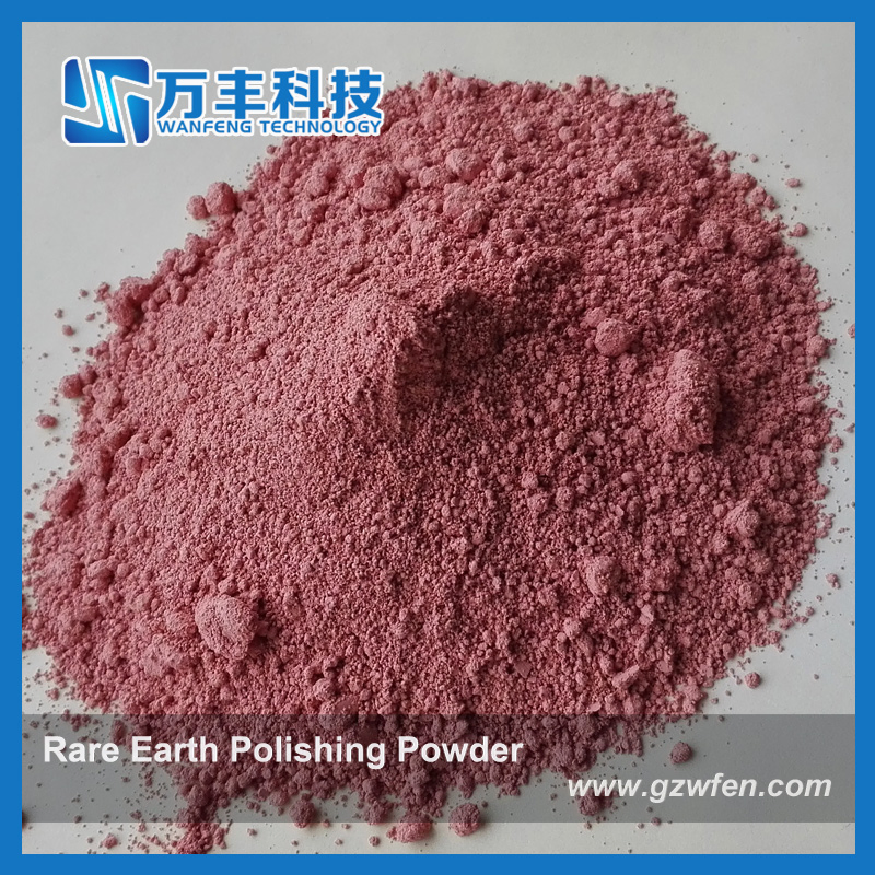 Полировальный порошок редкоземельный красный D50 2.0 мкм