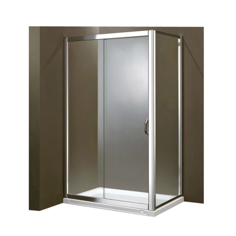 Frame Modern Series Washroom Aluminum Price Glass Unit Bathroom Corner Shower Room 2 Sided Shower Enclosure