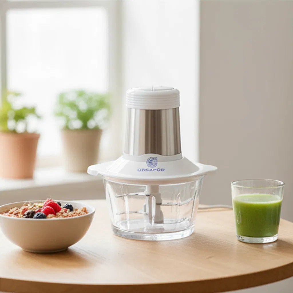 Premium Stainless Mixer with Clear Transparent Bowl for Juicing