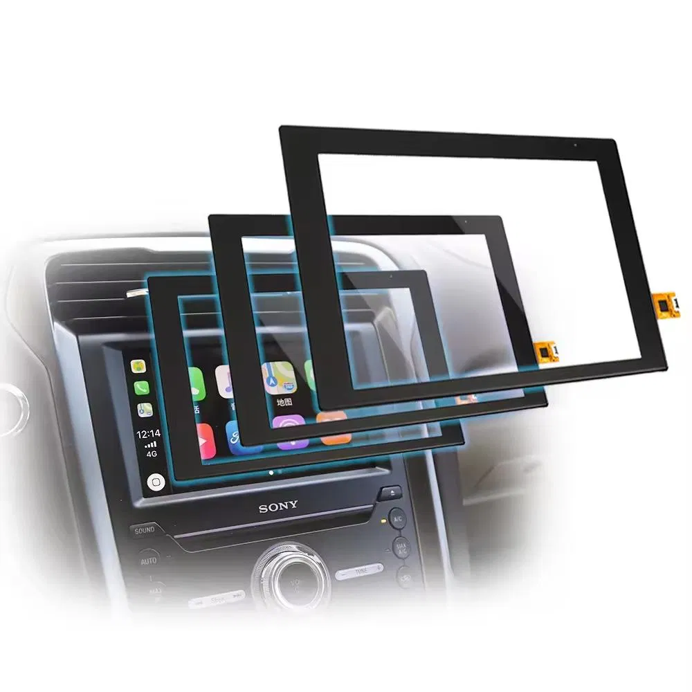 Tempered Cover Glass for Electric Appliance Touch LCD Screen Panel