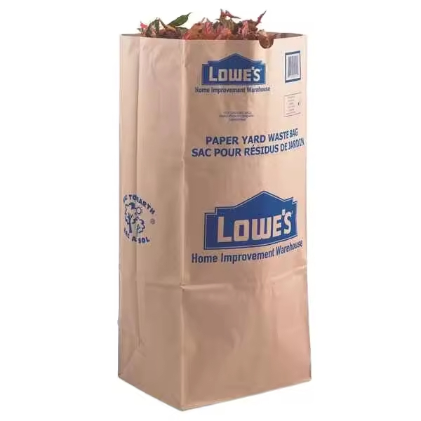 Compostable Kraft Paper Bags for Sale as Horticultural Waste Leaf and Weed