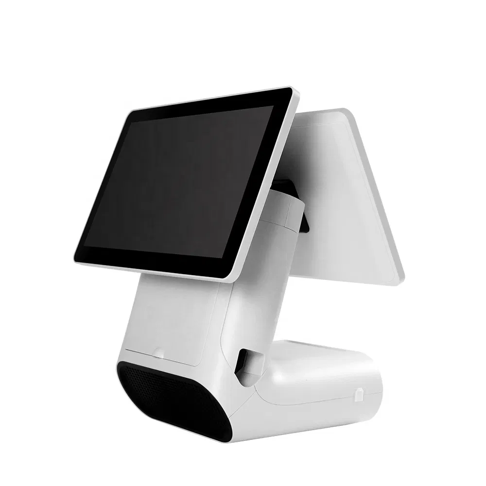 Touch POS Terminal System Smart Dual Screen Cash Register Cashier Register Machine