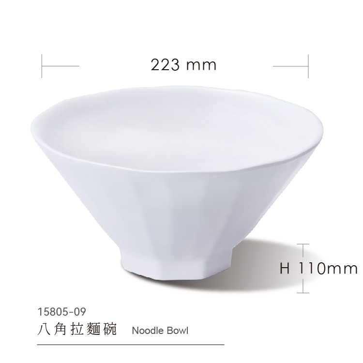 Chinese Dragon Modern Serving Melamine Custom 9 Inch Round Bowl