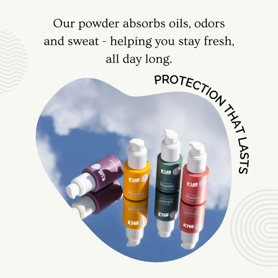 Custom Body Powder Organic Hair Styling Fluffy Volume Dry Powder Shampoo