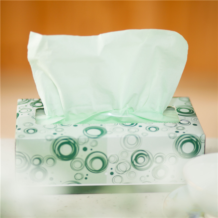 Hot Sale Natural White Soft Facial Tissues Paper