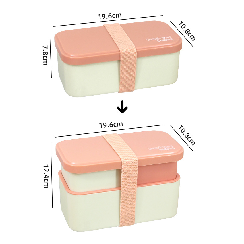 Eco-Friendly Microwave Lunch Box with Lid for Easy Use