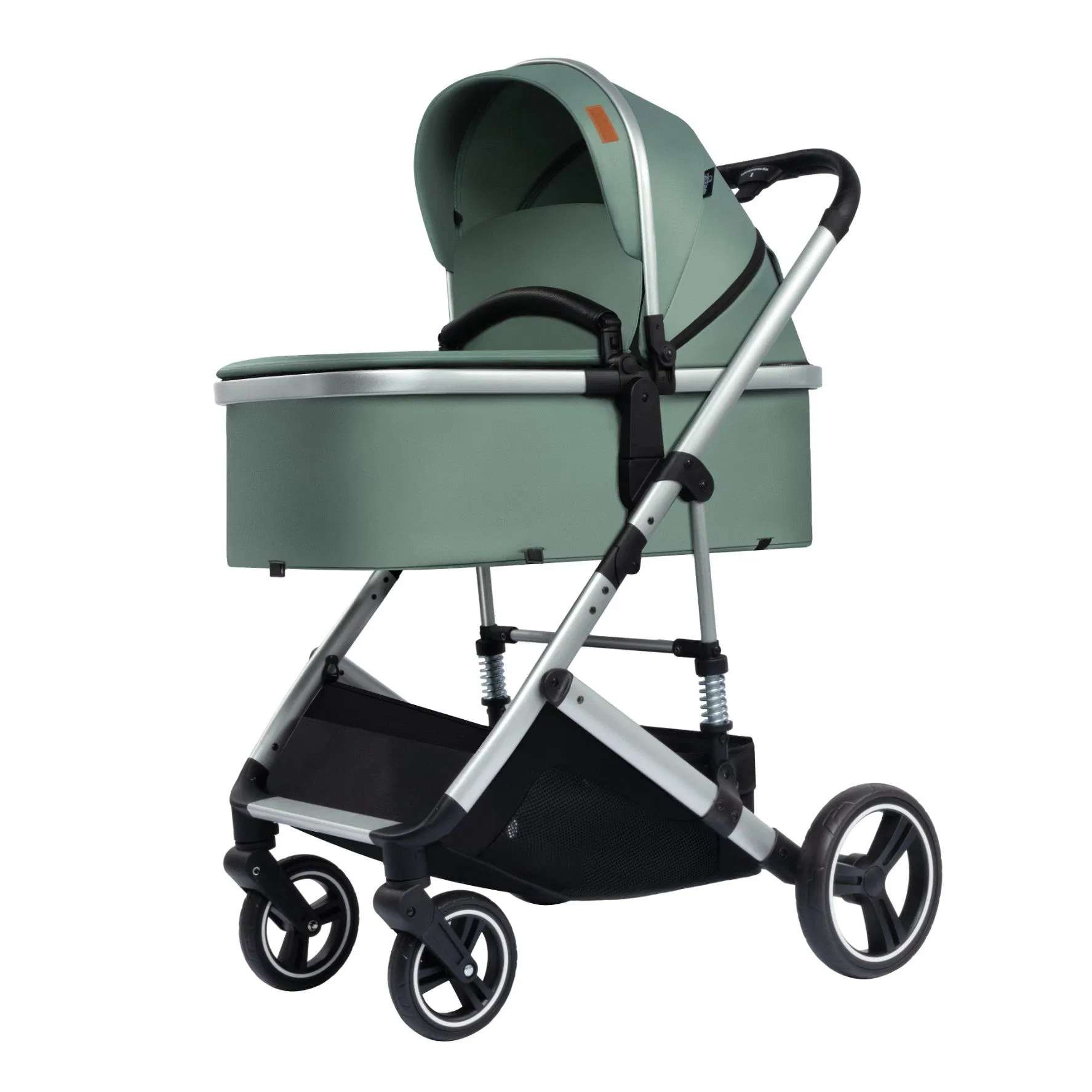 Factory-Direct En1888 Standard High Landscape Baby Stroller Multi-Position Pram