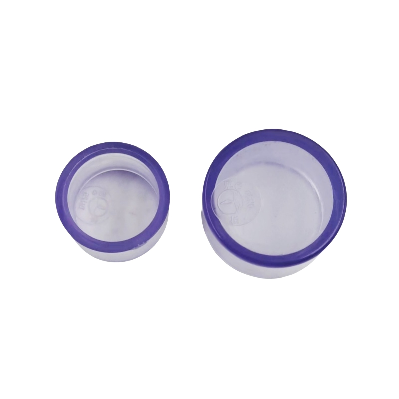 Transparent PVC Cap Fittings for Efficient Drainage Systems
