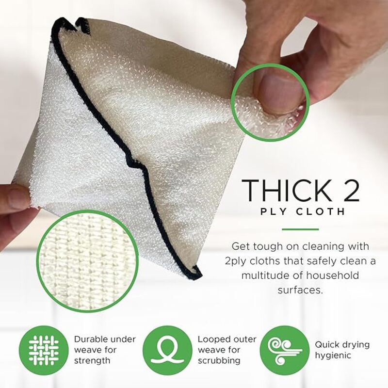 Eco-Friendly Bamboo Microfiber Kitchen Towels for Quick Drying